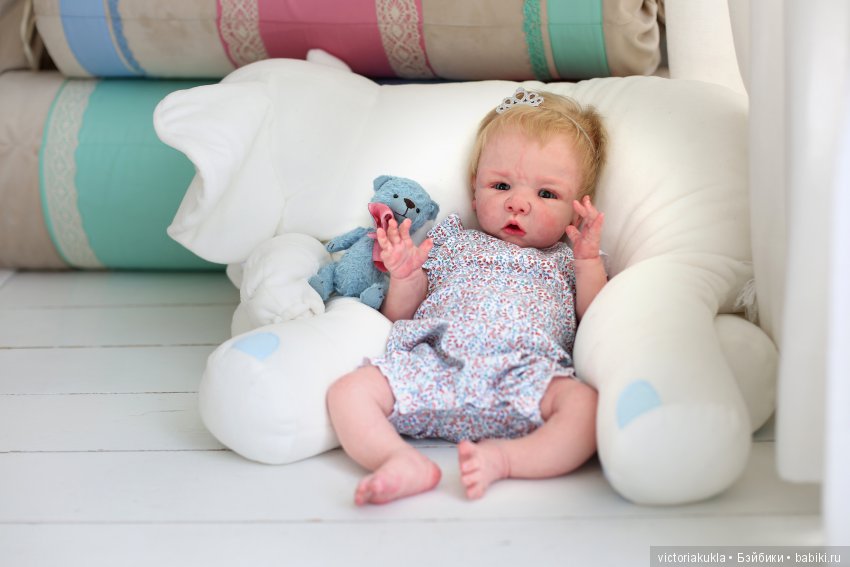Silicone baby doll by Victoria Vihareva-Pechenkina
