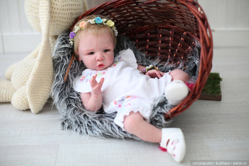 Silicone baby doll by Victoria Vihareva-Pechenkina