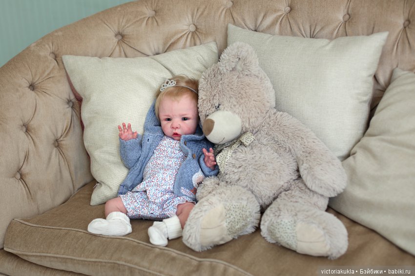 Silicone baby doll by Victoria Vihareva-Pechenkina