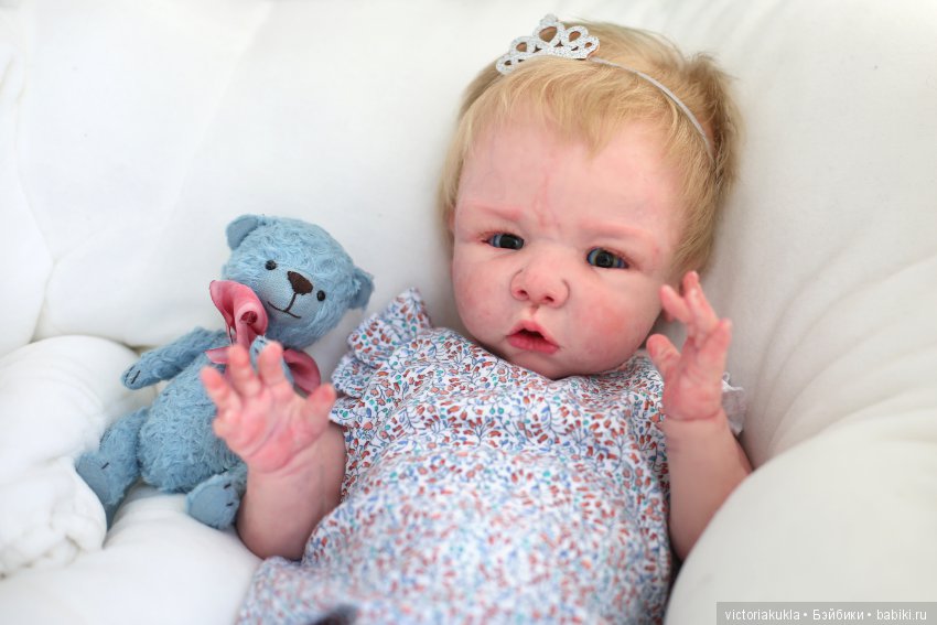 Silicone baby doll by Victoria Vihareva-Pechenkina