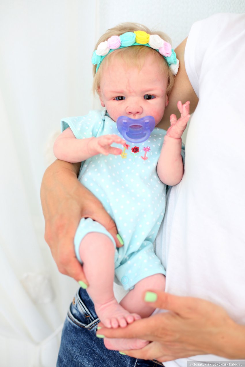 Silicone baby doll by Victoria Vihareva-Pechenkina