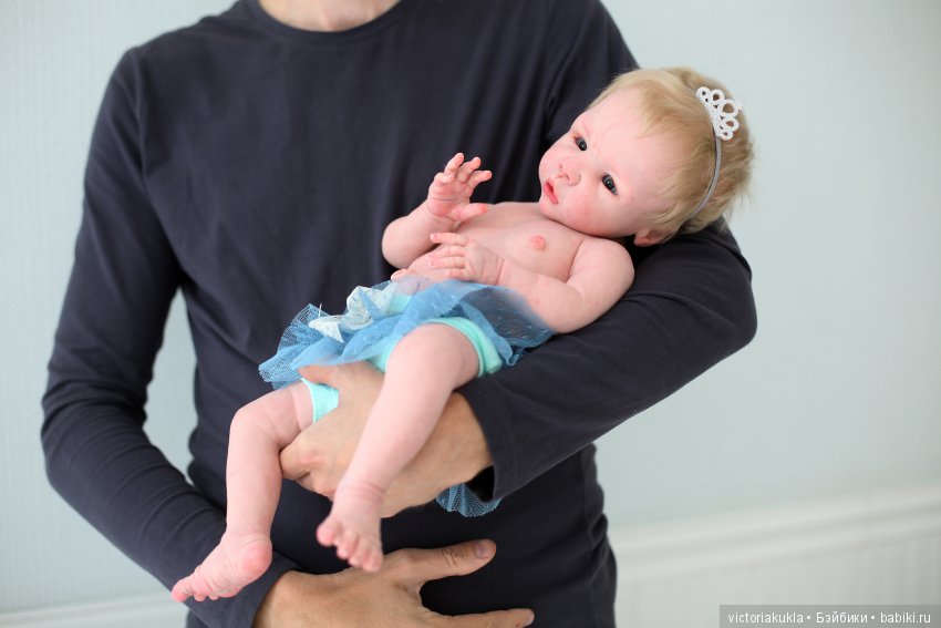 Silicone baby doll by Victoria Vihareva-Pechenkina