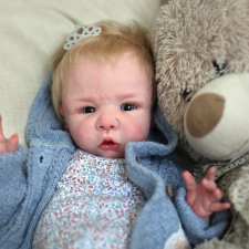 Silicone baby doll by Victoria Vihareva-Pechenkina