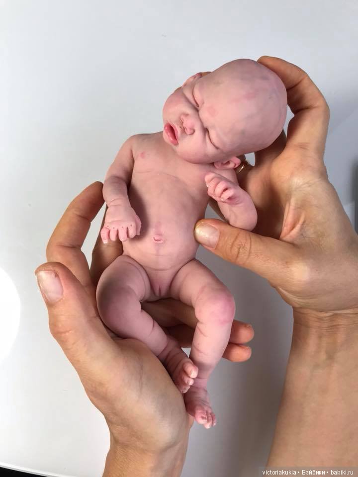 Silicone baby doll by Victoria Vihareva -Pechenkina