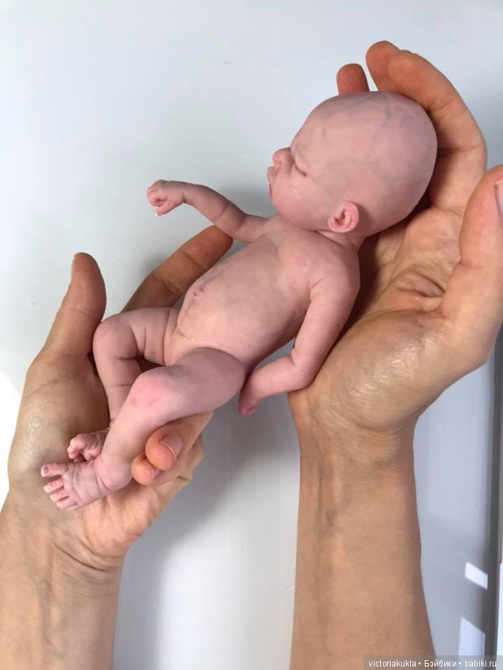 Silicone baby doll by Victoria Vihareva -Pechenkina