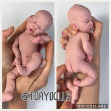 Silicone baby doll by Victoria Vihareva -Pechenkina