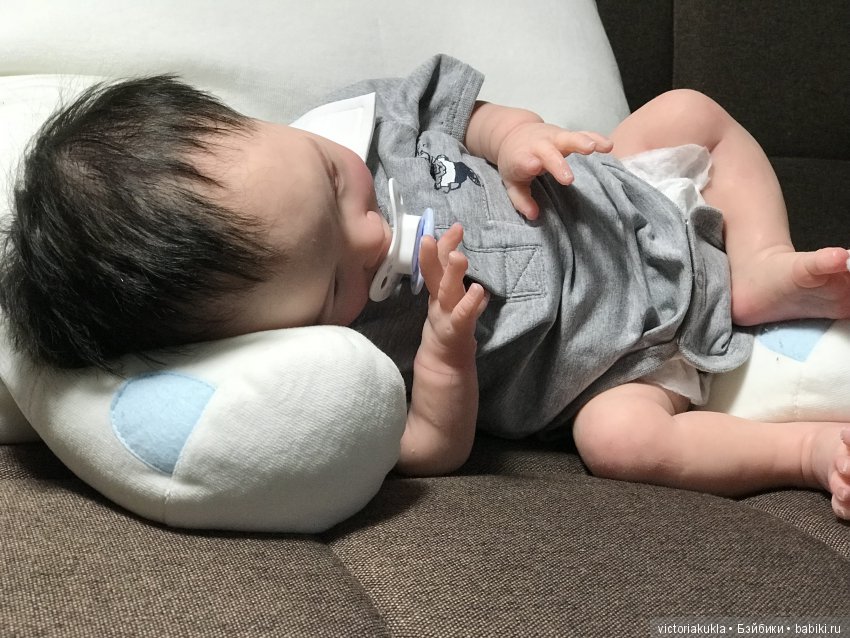 Silicone baby boy 55 cm by Victoria Vihareva-Pechenkina