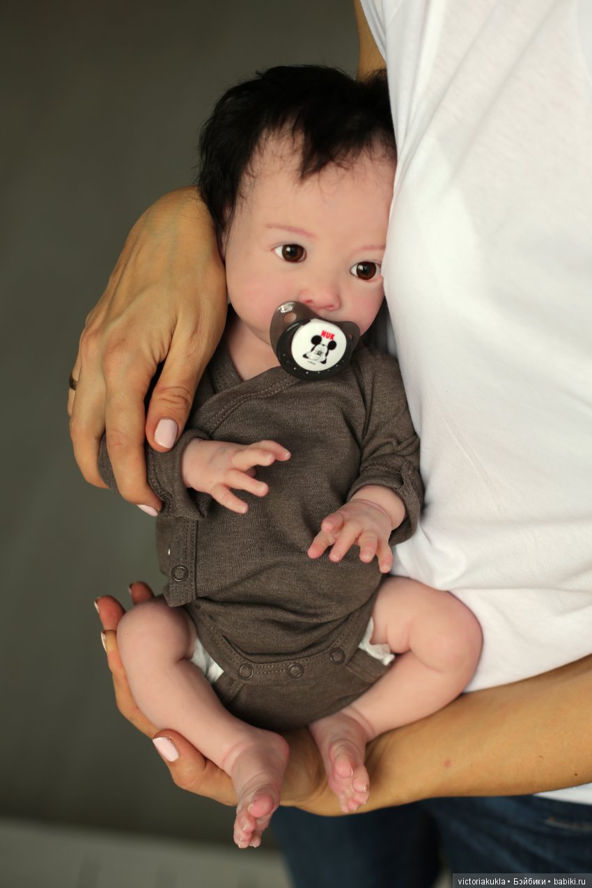 Silicone baby doll by Victoria Vihareva-Pechenkina