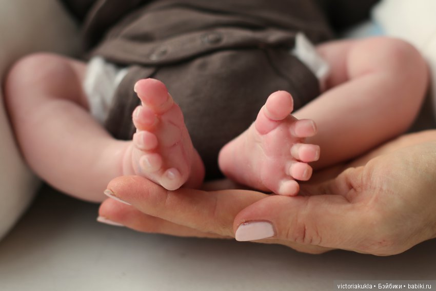 Silicone baby doll by Victoria Vihareva-Pechenkina