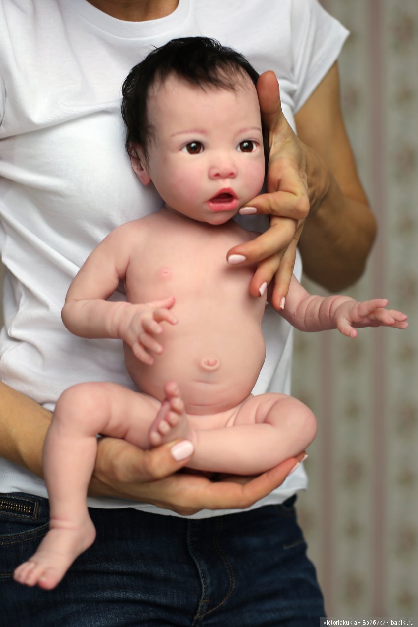 Silicone baby doll by Victoria Vihareva-Pechenkina