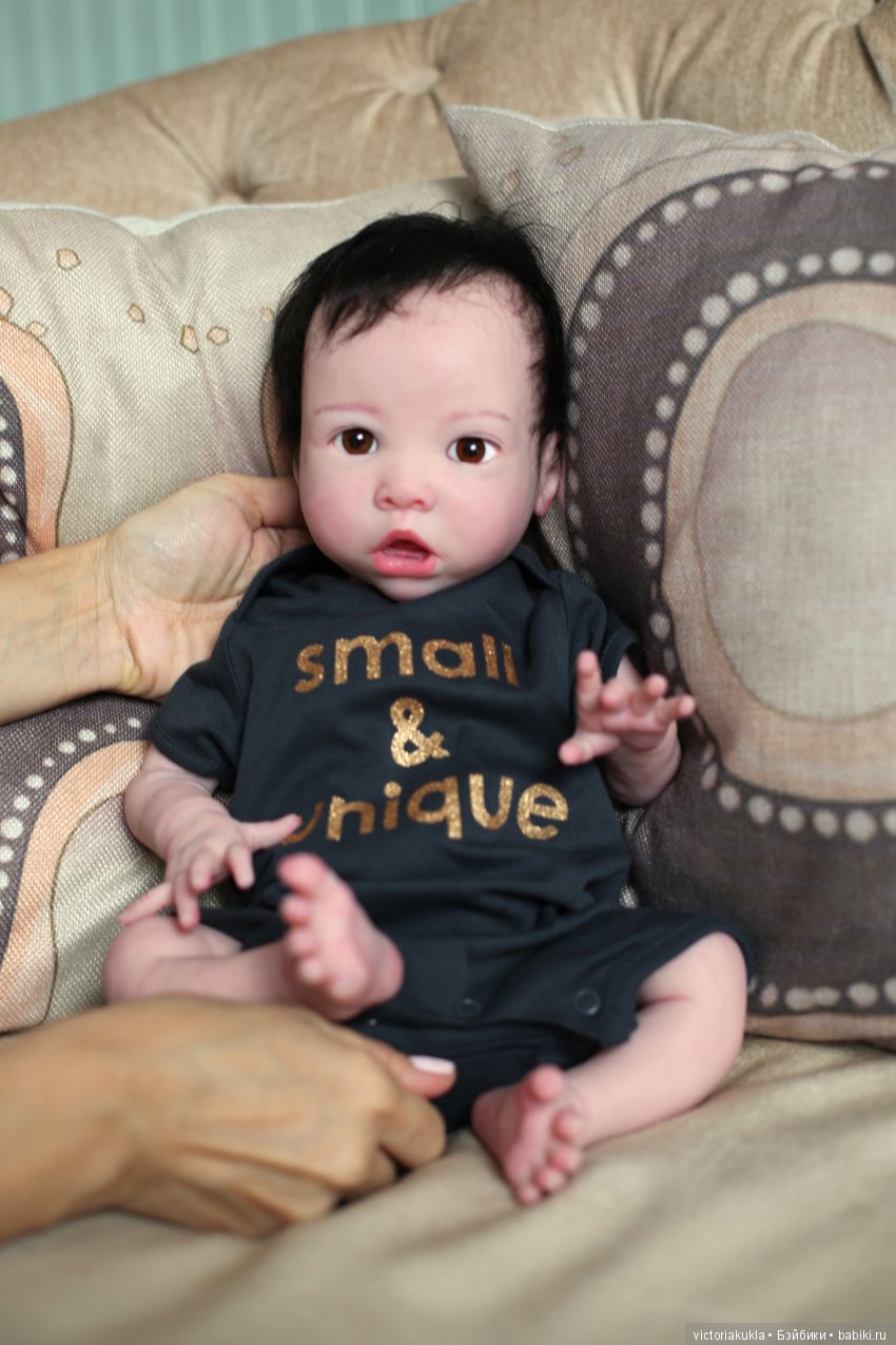 Silicone baby doll by Victoria Vihareva-Pechenkina