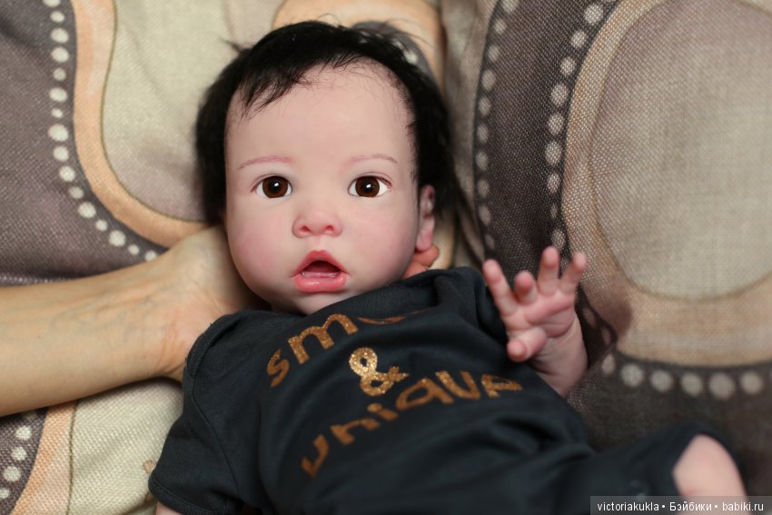 Silicone baby doll by Victoria Vihareva-Pechenkina