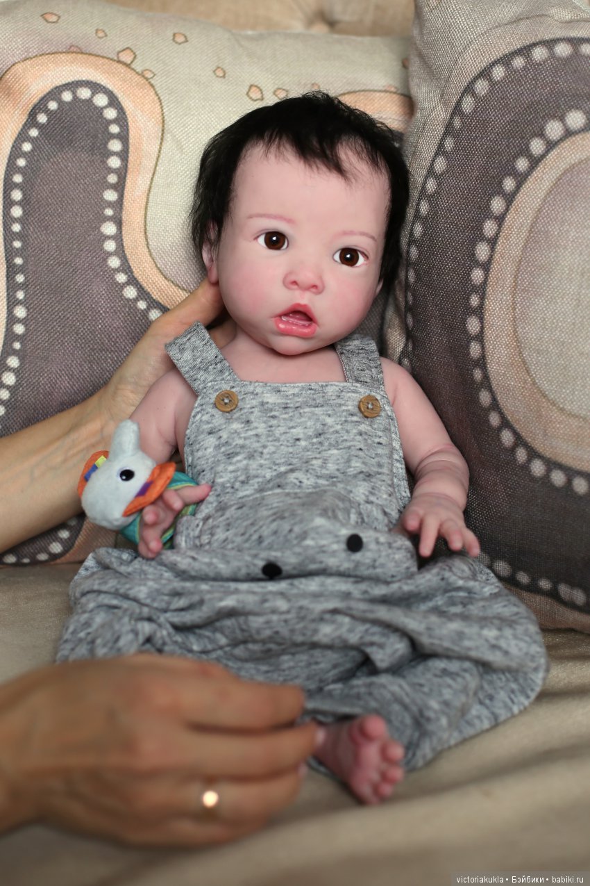 Silicone baby doll by Victoria Vihareva-Pechenkina (фото 5)