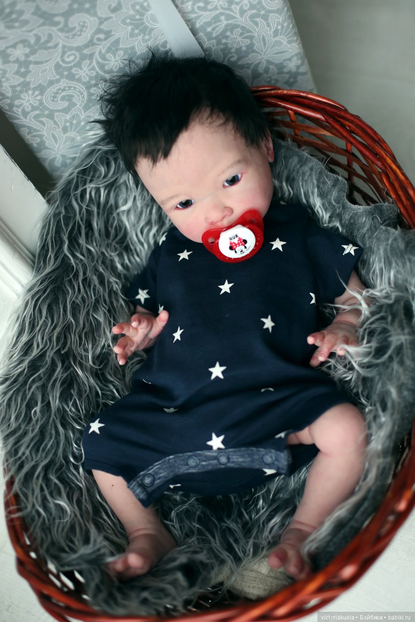 Silicone baby doll by Victoria Vihareva-Pechenkina