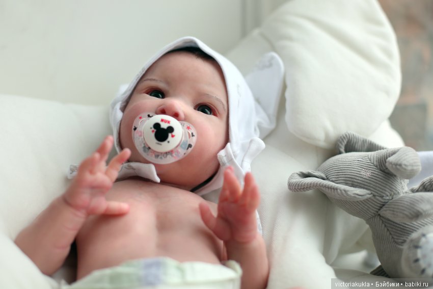Silicone baby doll by Victoria Vihareva-Pechenkina