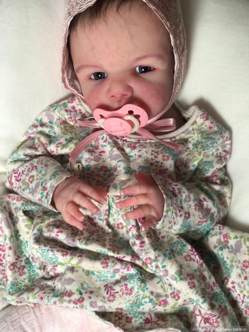 Silicone baby doll by Victoria Vihareva-Pechenkina