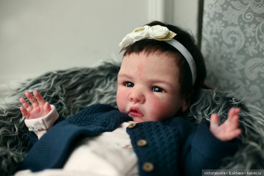 Silicone baby doll by Victoria Vihareva-Pechenkina