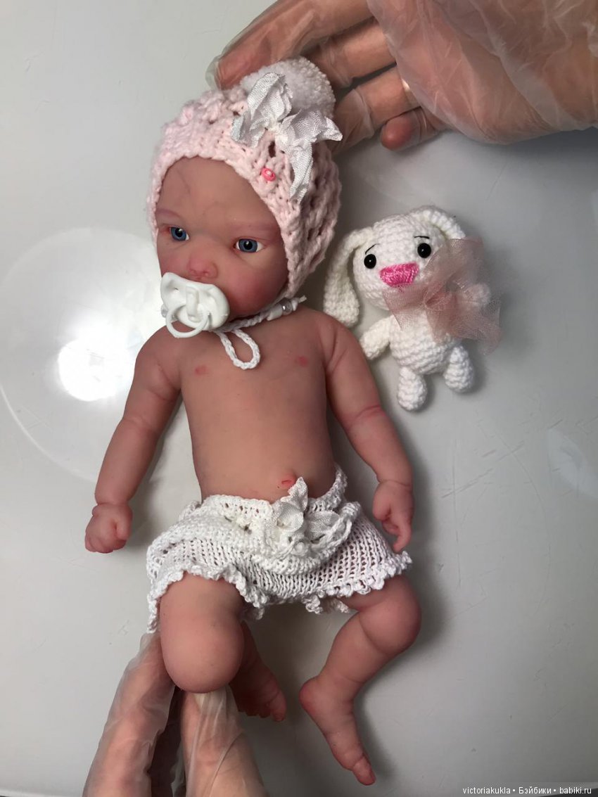 Silicone baby doll by Victoria Vihareva-Pechenkina