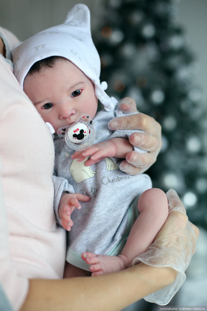 Silicone baby doll by Victoria Vihareva-Pechenkina