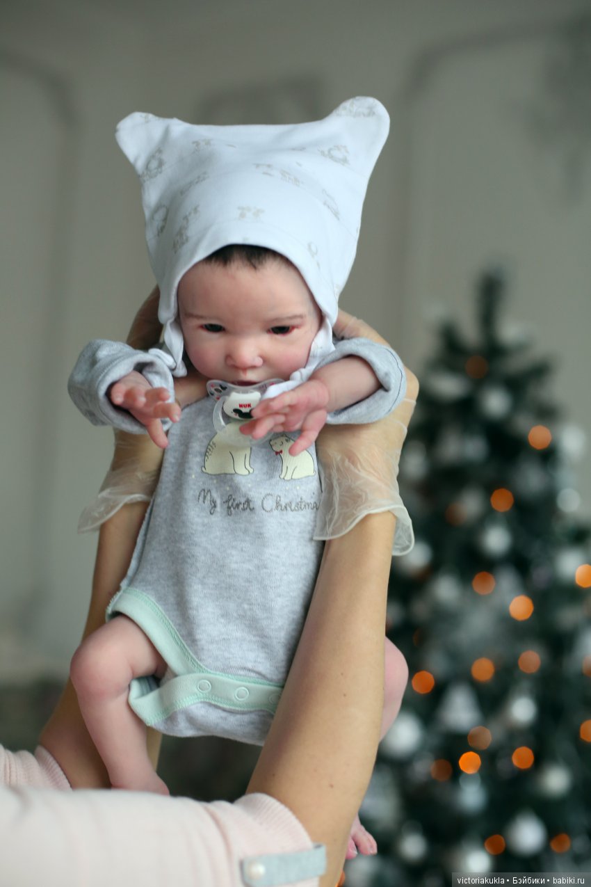 Silicone baby doll by Victoria Vihareva-Pechenkina