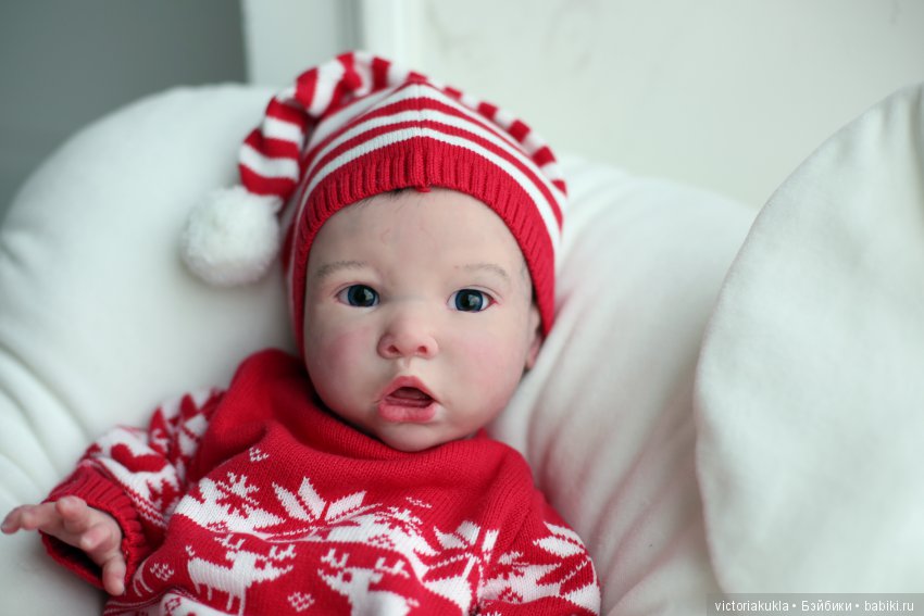 Silicone baby doll by Victoria Vihareva-Pechenkina