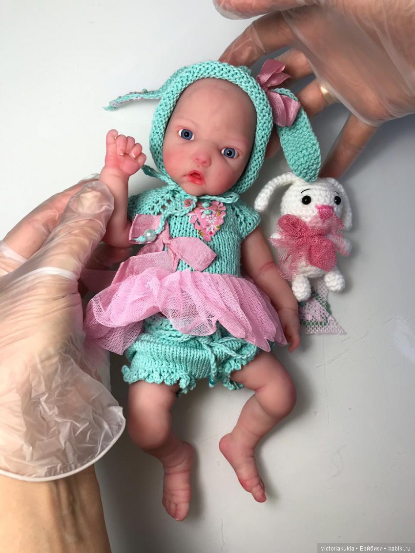 Silicone baby doll by Victoria Vihareva-Pechenkina