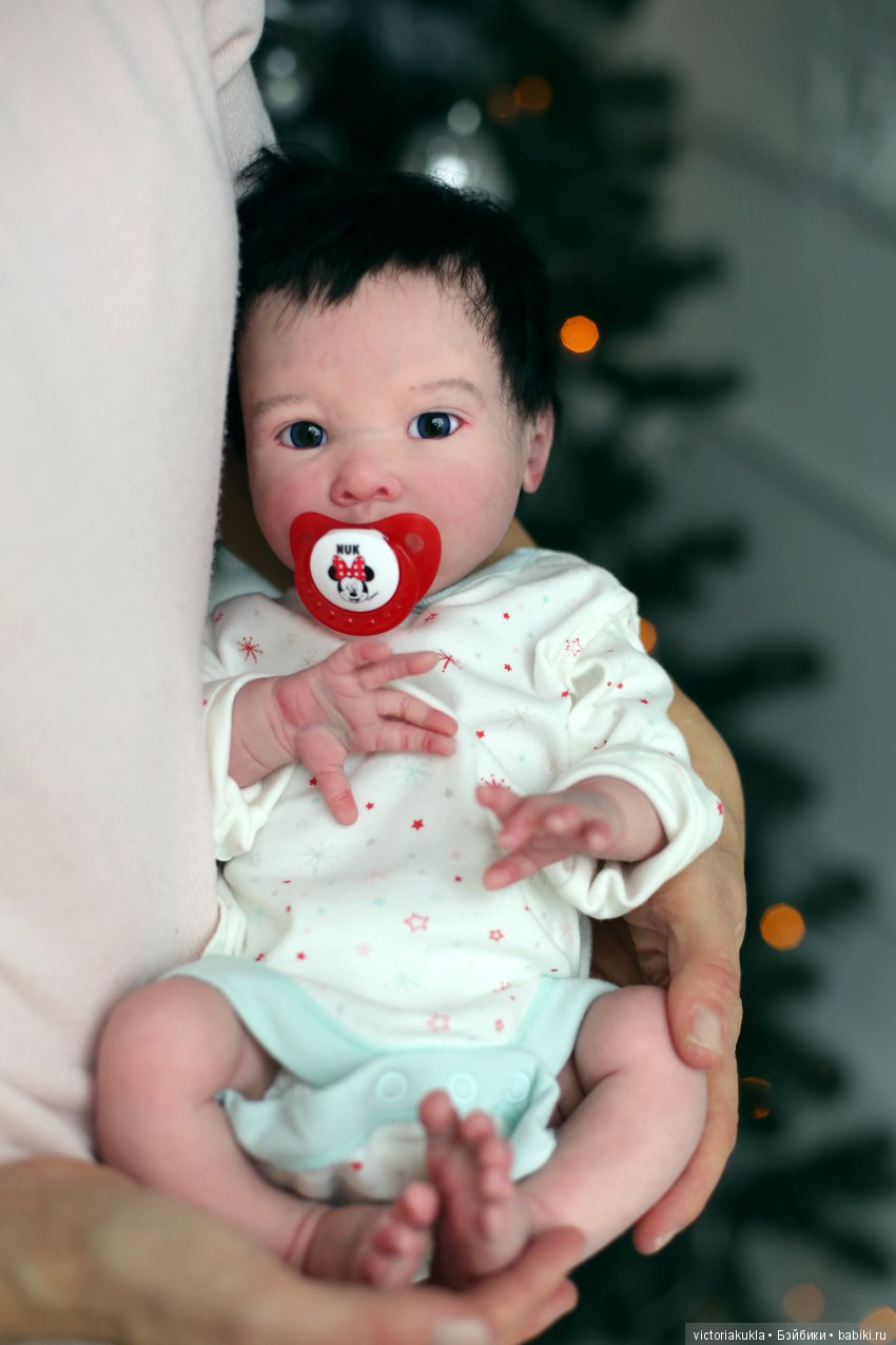 Silicone baby doll by Victoria Vihareva-Pechenkina