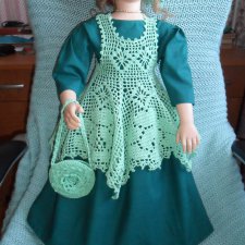 Наряд  "Барышня-крестьянка" для кукол 70-75см.