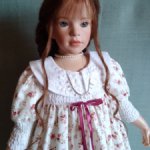 Платье  "Прованс"  для большой куклы 70-75см.