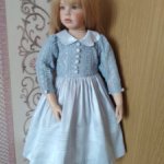 Платье для большой куклы 70см
