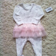 Слип зайка и пинетки баллерина