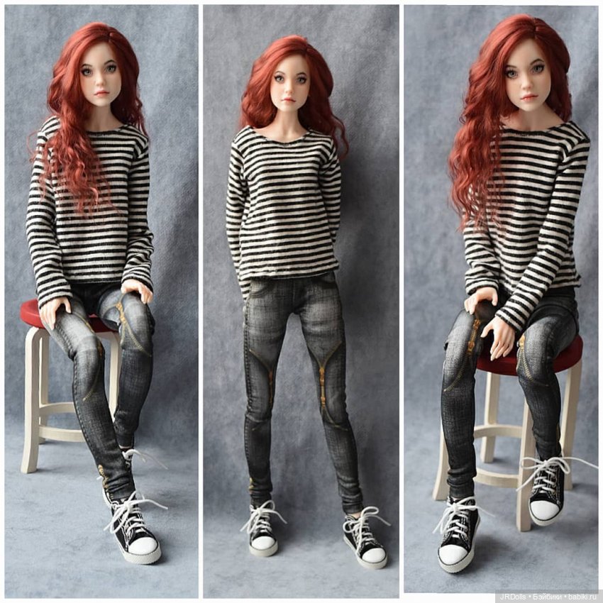 Ханна и Хлоя — Авторские шарнирные куклы своими руками: лепка (фото 2)