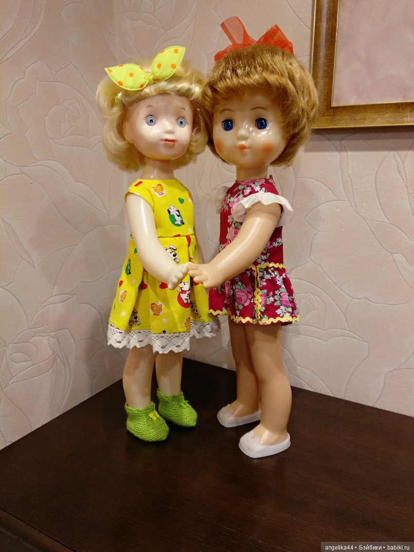 Две синеглазки - Оля и Таня