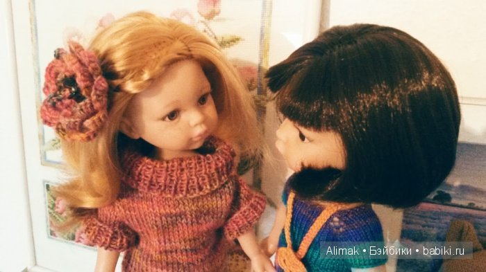 Холли и Паола в первый день осени. Paola Reina | Бэйбики Холли и Паола в первый день осени. Paola Reina (фото 10)