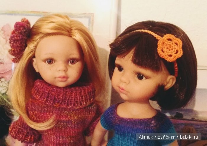 Холли и Паола в первый день осени. Paola Reina | Бэйбики Холли и Паола в первый день осени. Paola Reina (фото 9)