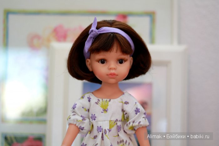 Нежность лаванды и шотландское настроение (наряды для Paola Reina) | Бэйбики Нежность лаванды и шотландское настроение (наряды для Paola Reina) (фото 8)