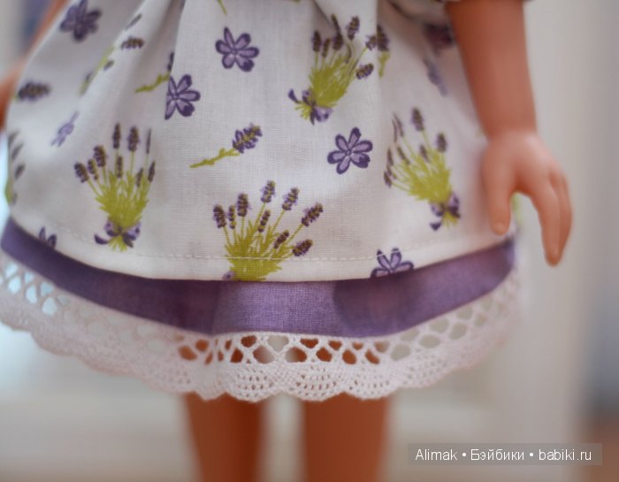 Нежность лаванды и шотландское настроение (наряды для Paola Reina) | Бэйбики Нежность лаванды и шотландское настроение (наряды для Paola Reina) (фото 3)