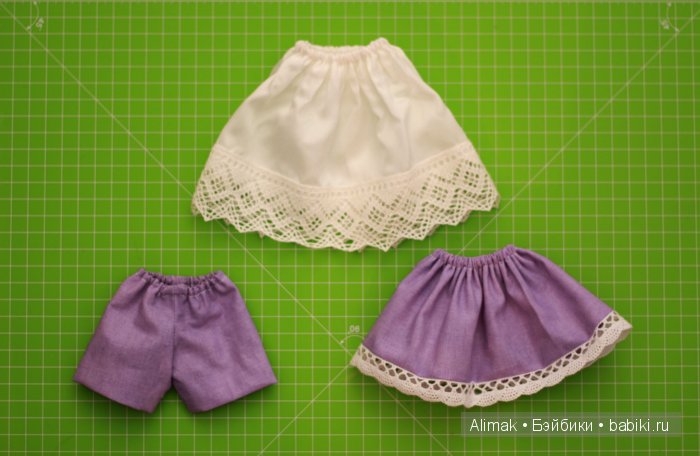 Нежность лаванды и шотландское настроение (наряды для Paola Reina) | Бэйбики Нежность лаванды и шотландское настроение (наряды для Paola Reina) (фото 9)