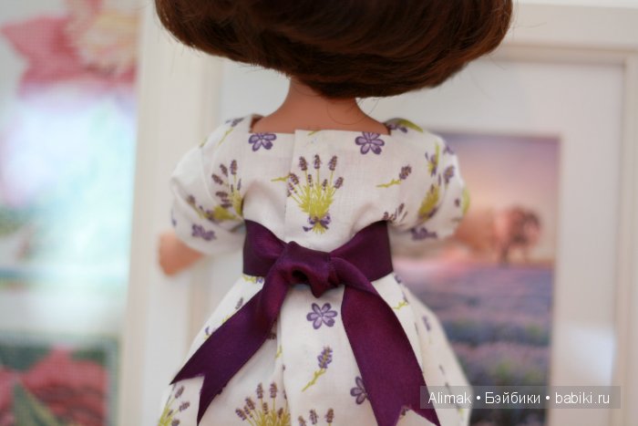 Нежность лаванды и шотландское настроение (наряды для Paola Reina) | Бэйбики Нежность лаванды и шотландское настроение (наряды для Paola Reina) (фото 7)