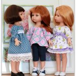 Три грации ☺ Мои паолки в новых нарядах