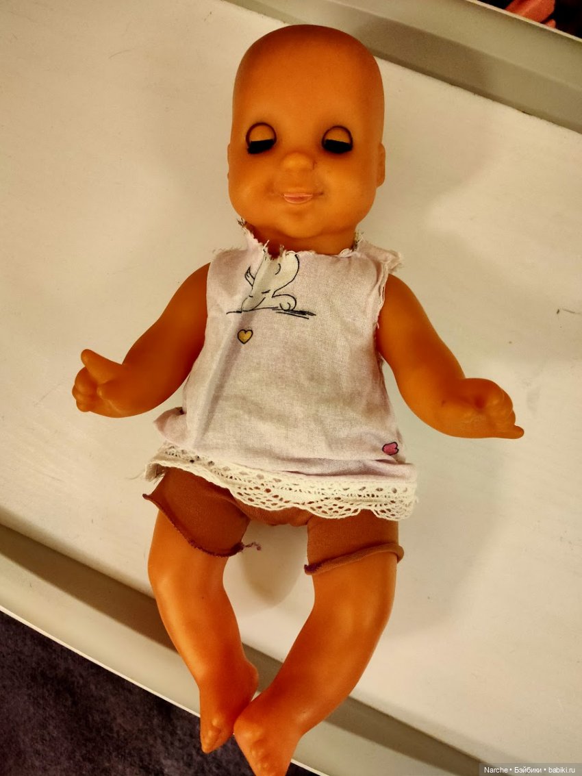 Кукла - пупс в технике скульптурный текстиль. Мастер класс