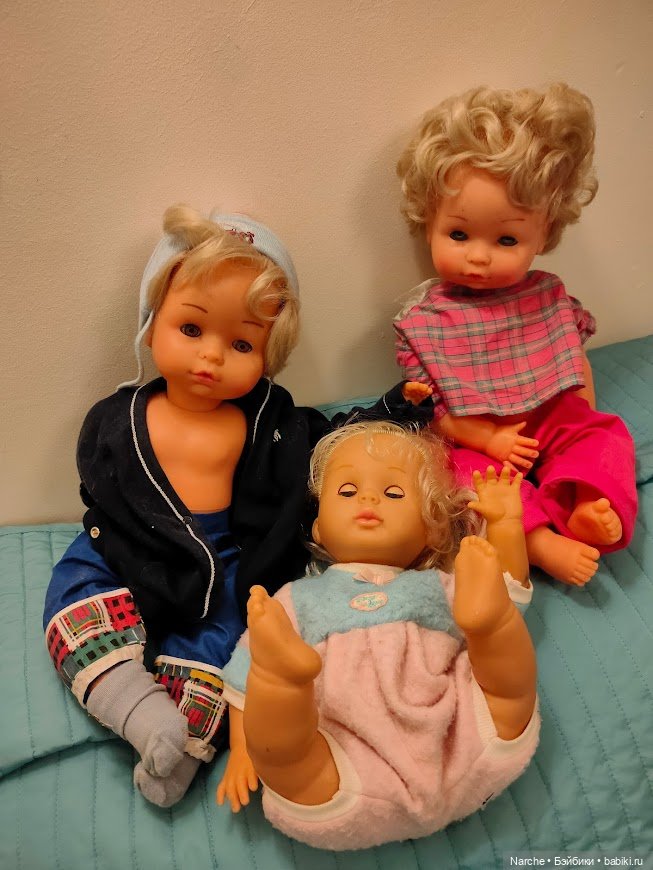 Новоселы- 17 | Бэйбики Новоселы- 17 — Коллекции винтажных кукол и игрушек: СССР