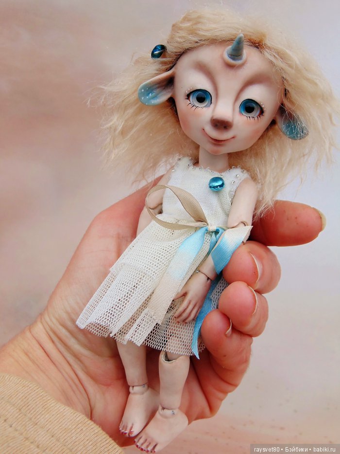Сапфирочка, 16 см, БЖД куклы Светланы Гоменюк