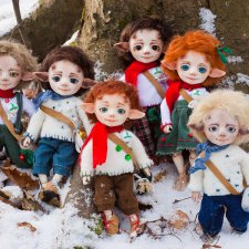 Рождественские фавнята, авторские БЖД