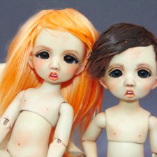 Новые куклодетки. Молд Милки