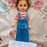 Винтажная кукла, ГДР, 70-е