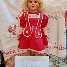 Винтажная кукла, Италия, Samco