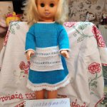 Винтажная кукла, ГДР, 70 е годы