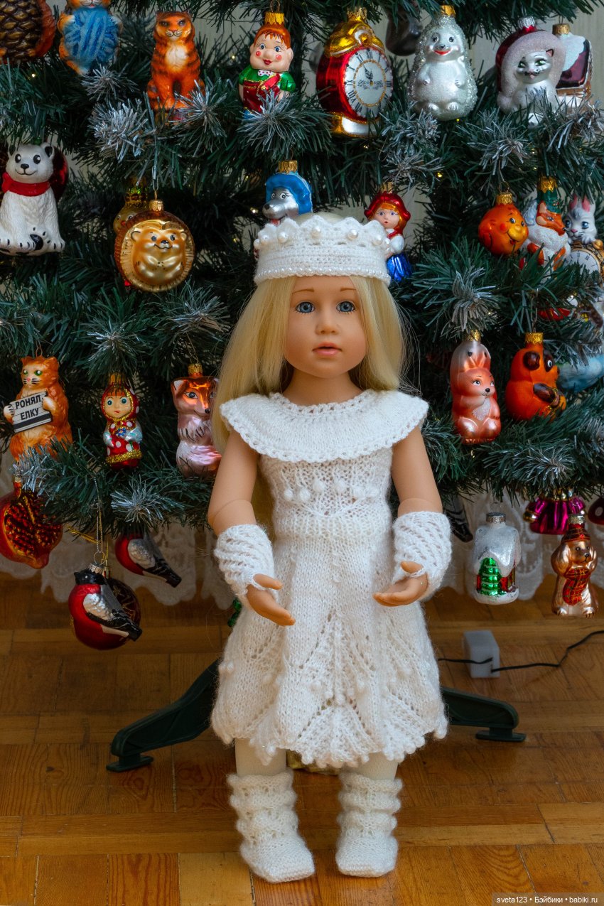 В ожидании Нового года — Куклы Gotz (Готц): Ханна