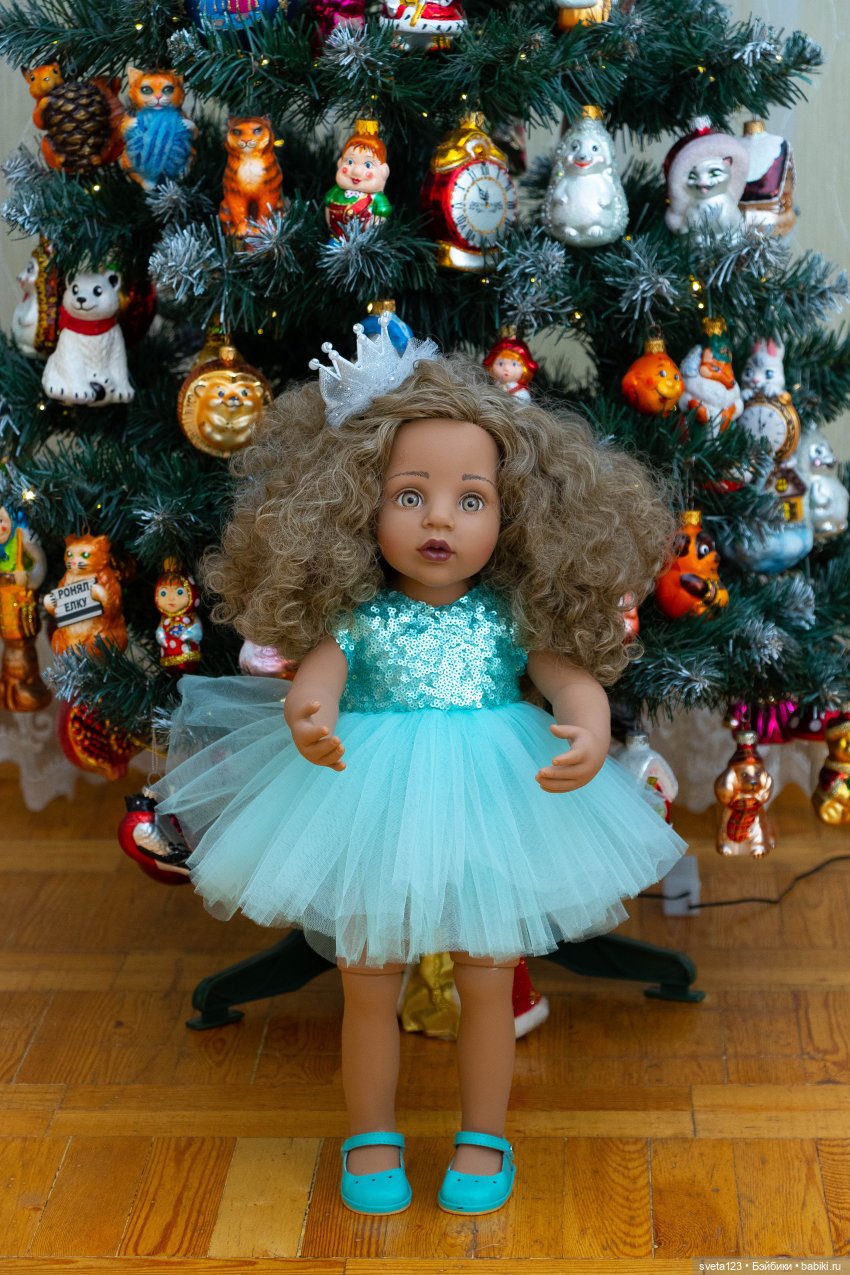 В ожидании Нового года — Куклы Gotz (Готц): Ханна